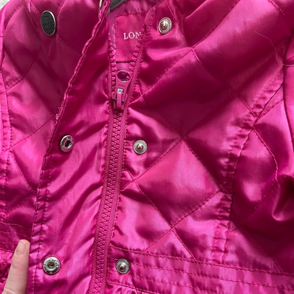 EUC London Fog quilted light jacket! sz 3t soft inside - Picture 7 of 10